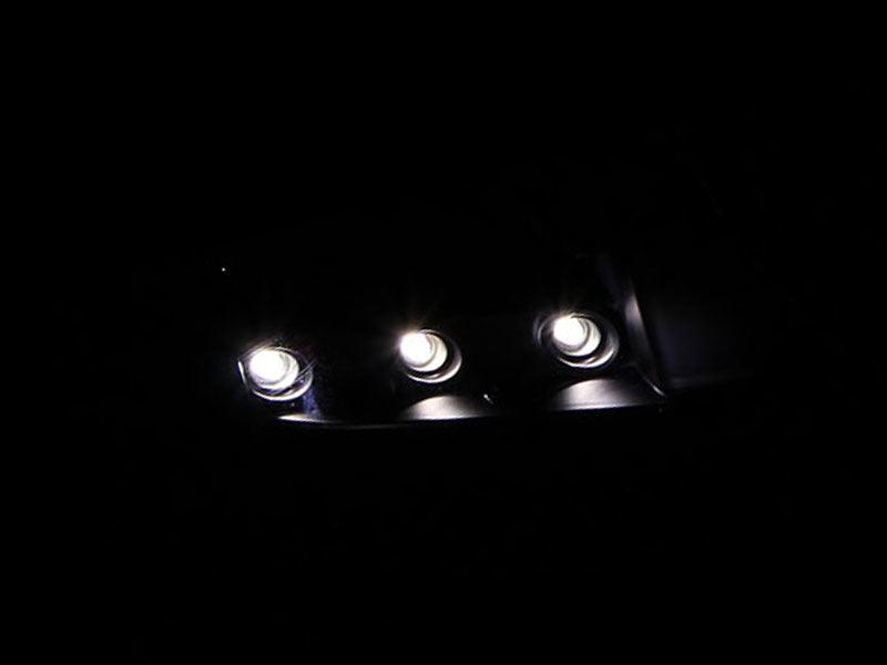 ANZO 1994-2001 Dodge Ram Crystal Headlights Black - Order Your Parts - اطلب قطعك
