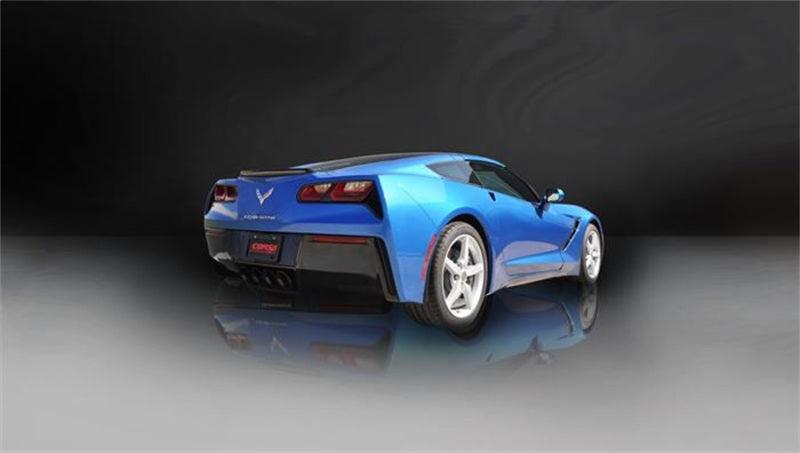 Corsa 2015 Chevy Corvette Z06 3in Axle Back Exhaust, Black Quad 4.5in Tip (Xtreme) - Order Your Parts - اطلب قطعك