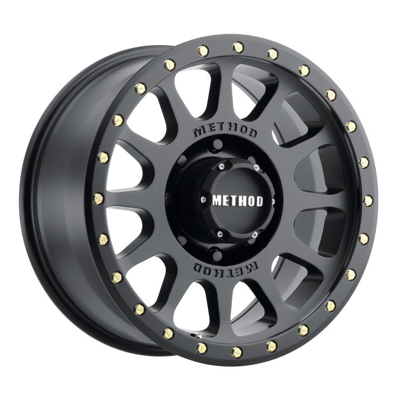 Method MR305 NV 20x9 +18mm Offset 8x170 130.81mm CB Matte Black Wheel - Order Your Parts - اطلب قطعك