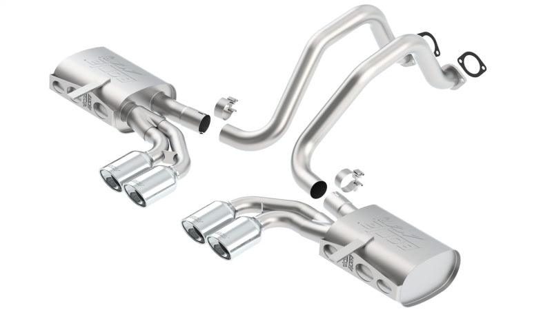 Borla 97-04 Chevrolet Corvette 5.7L 8cyl ATAK SS Catback Exhaust - Order Your Parts - اطلب قطعك