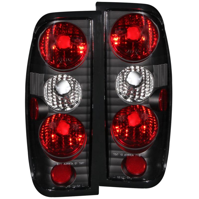 ANZO 1998-2004 Nissan Frontier Taillights Black - Order Your Parts - اطلب قطعك