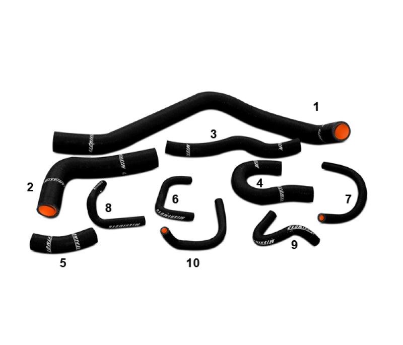 Mishimoto 88-91 Honda Civic Black Silicone Hose Kit - Order Your Parts - اطلب قطعك