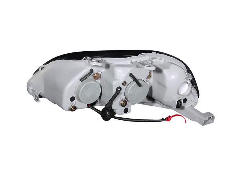 ANZO 1996-1998 Honda Civic Projector Headlights w/ Halo Black - Order Your Parts - اطلب قطعك