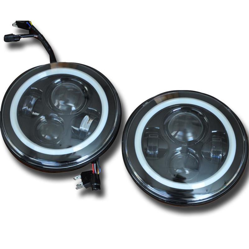 DV8 Offroad 07-18 Jeep Wrangler JK LED Projector Headlights - Order Your Parts - اطلب قطعك