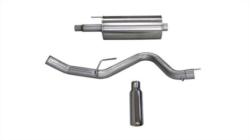 Corsa 15-17 Ford F-150 5.0L V8 Cat-Back Single Side Exit w/ 4.0in Polished Tip - Order Your Parts - اطلب قطعك