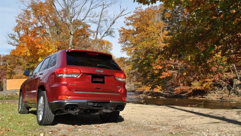 Corsa 14-16 Jeep Grand Cherokee Summit Edition Black 2.5in Dual Rear Exit Cat-Back Exhaust - Order Your Parts - اطلب قطعك