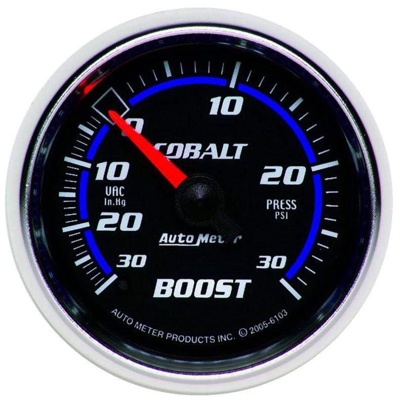 Autometer Cobalt 52mm 30psi mechanical Boost Gauge - Order Your Parts - اطلب قطعك
