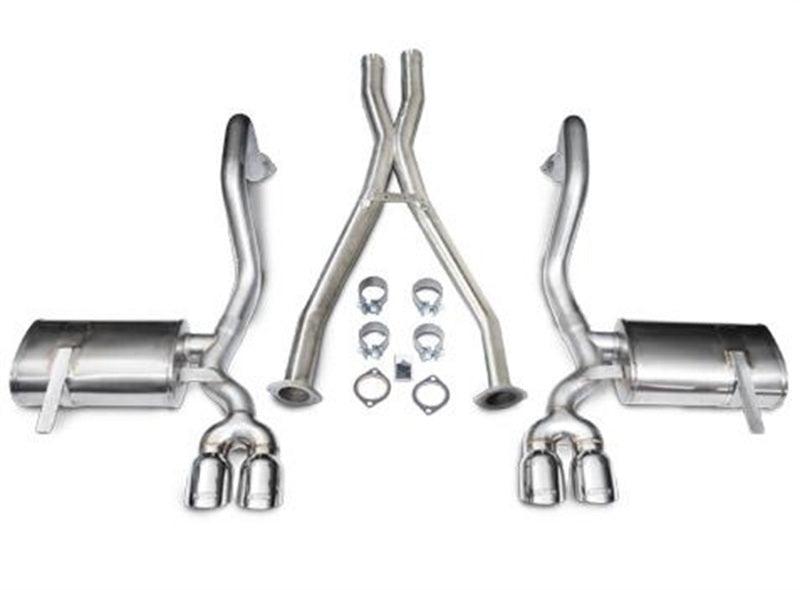 Corsa 97-04 Chevrolet Corvette C5 Z06 5.7L V8 Polished Xtreme Cat-Back + XO Exhaust - Order Your Parts - اطلب قطعك