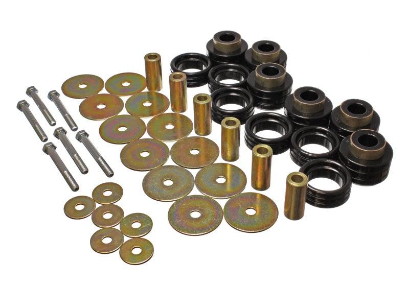 Energy Suspension Body Mount Set Inc. Hardware - Black - Order Your Parts - اطلب قطعك