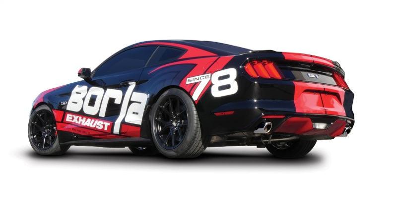 Borla Atak S Rear Section 15-17 Ford Mustang GT 5.0L V8 MT/AT 2.5in pipe 4in tip - Order Your Parts - اطلب قطعك