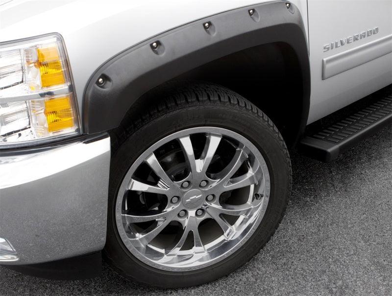 Lund 99-07 Chevy Silverado 1500 RX-Rivet Style Textured Elite Series Fender Flares - Black (4 Pc.) - Order Your Parts - اطلب قطعك