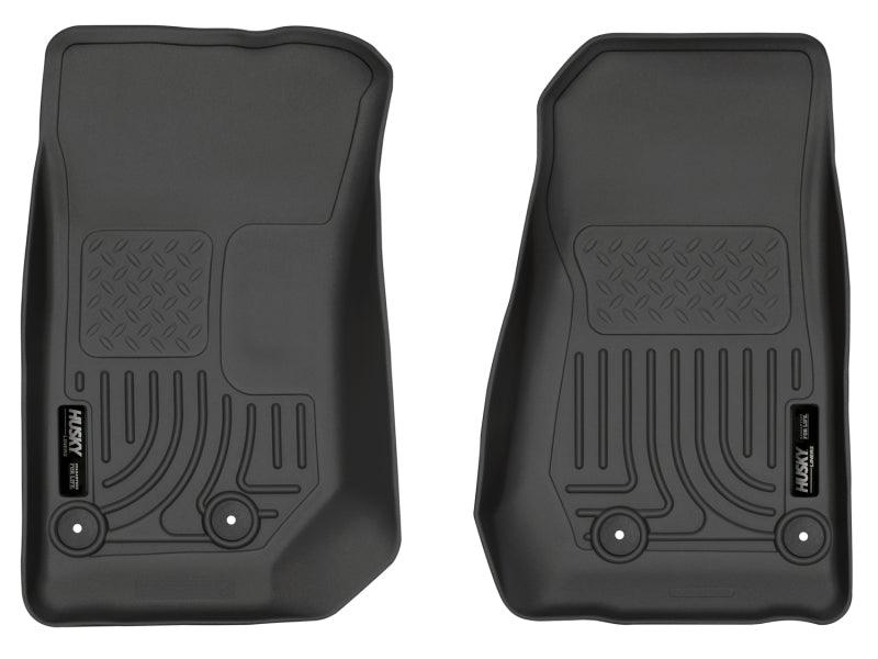 Husky Liners 14 Jeep Wrangler 2/4 Door Weatherbeater Black Front Floor Liners - Order Your Parts - اطلب قطعك
