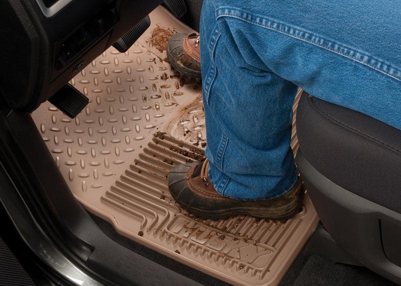 Husky Liners 80-12 Ford F-150/00-05 Ford Excursion Heavy Duty Black 2nd Row Floor Mats - Order Your Parts - اطلب قطعك