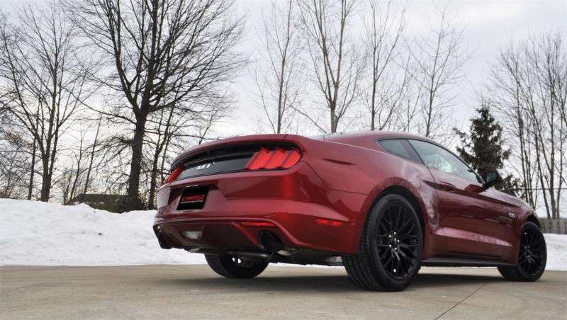 Corsa 2015 Ford Mustang GT Fastback 5.0 3in Xtreme Cat Back Exhaust w/ Dual Black 4.5in Tips - Order Your Parts - اطلب قطعك