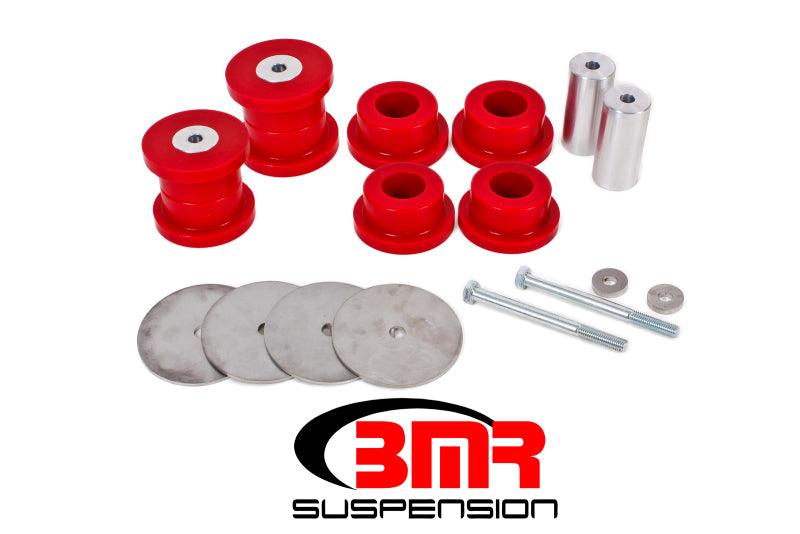 BMR 16-17 6th Gen Camaro Rear Cradle Bushing Kit (Polyurethane) - Red - Order Your Parts - اطلب قطعك