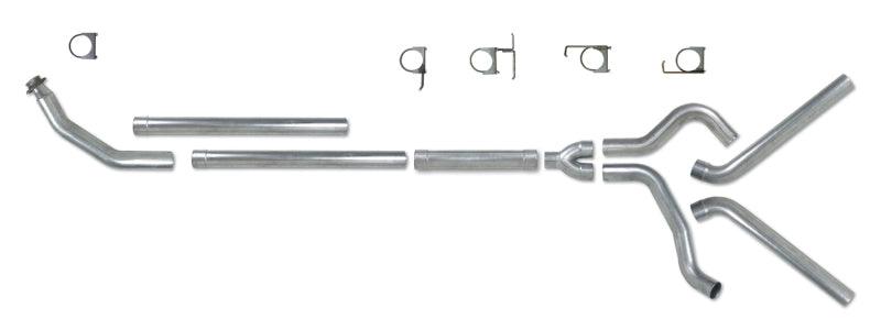 Diamond Eye KIT 4in TB MFLR RPLCMENT PIPE DUAL AL: 94-02 DODGE CUMMINS 5.9L - Order Your Parts - اطلب قطعك