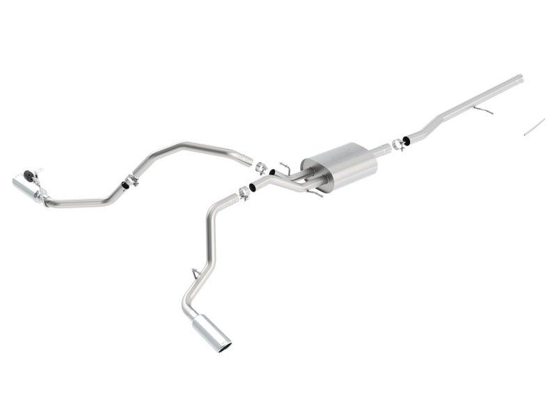 Borla 14 Silv/Sierra C/B Exh S-Type 1500 5.3L V8 AT/MT 2&4WD Ext Cab Split Side Exit - Order Your Parts - اطلب قطعك