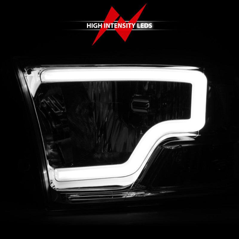 ANZO 2009-2018 Dodge Ram 1500/ 2500/ 3500 Crystal Headlights w/ Light Bar Chrome Housing - Order Your Parts - اطلب قطعك