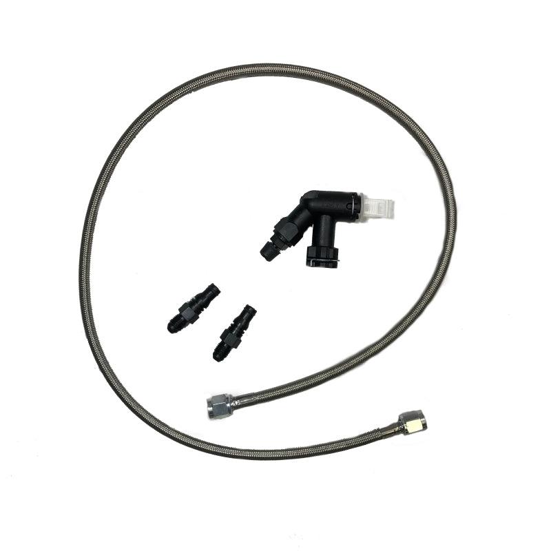 McLeod Line Assy Mustang 2005-Up 36in W/Male Wire Clip Fittings & Elbow Bleeder - Order Your Parts - اطلب قطعك