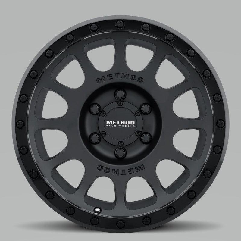 Method MR305 NV 17x8.5 0mm Offset 6x5.5 108mm CB Double Black Wheel - Order Your Parts - اطلب قطعك