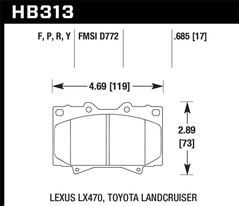 Hawk LTS Street Brake Pads - Order Your Parts - اطلب قطعك