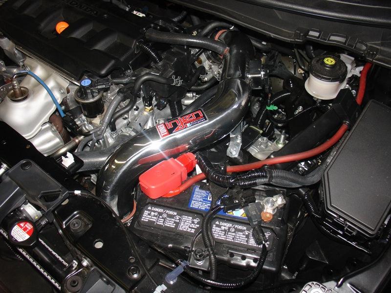 Injen 12-13 Honda Civic Black Polish Tuned Air Intake w/ MR Tech/Web Nano-Fiber Dry Filter - Order Your Parts - اطلب قطعك