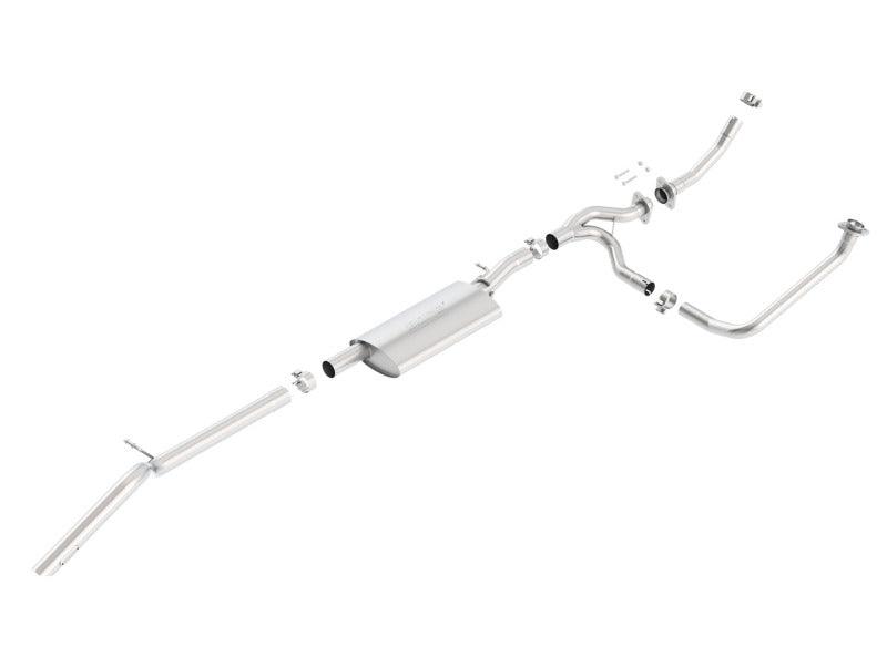 Borla 12-15 Jeep Wrangler 3.6L V6 Auto/Manual Trans Turndown Tip Dual Left Rear Exit Exhaust - Order Your Parts - اطلب قطعك