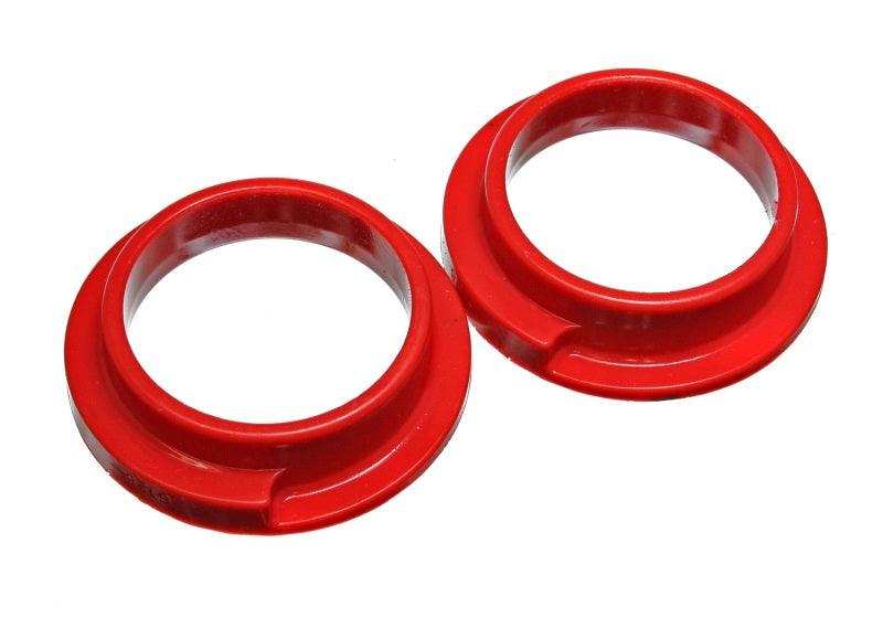 Energy Suspension Universal 3in ID 4 5/16in OD 1 1/8in H Red Coil Spring Isolators (2 per set) - Order Your Parts - اطلب قطعك