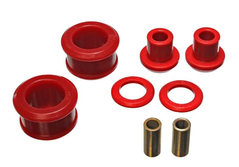 Energy Suspension 90-96 Nissan 300ZX Red Rear Differential Carrier Bushing Set (Must reuse all metal - Order Your Parts - اطلب قطعك