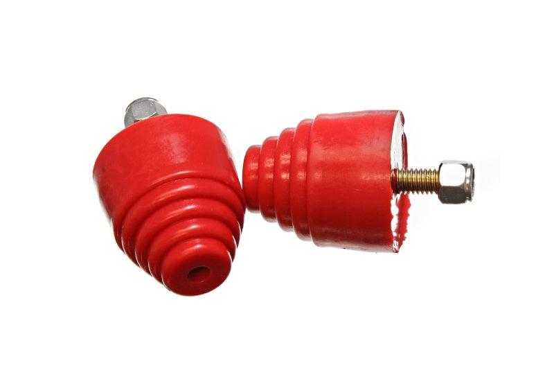 Energy Suspension All Purpose Red Bump Stop Set 2 1/8 inch Tall / 2 inch dia. (2 per set) - Order Your Parts - اطلب قطعك