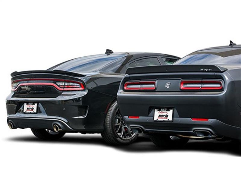 Borla 15-16 Dodge Challenger Hellcat 6.2L V8 ATAK w/ Valve Simulator CB Exhaust Factory Valance - Order Your Parts - اطلب قطعك