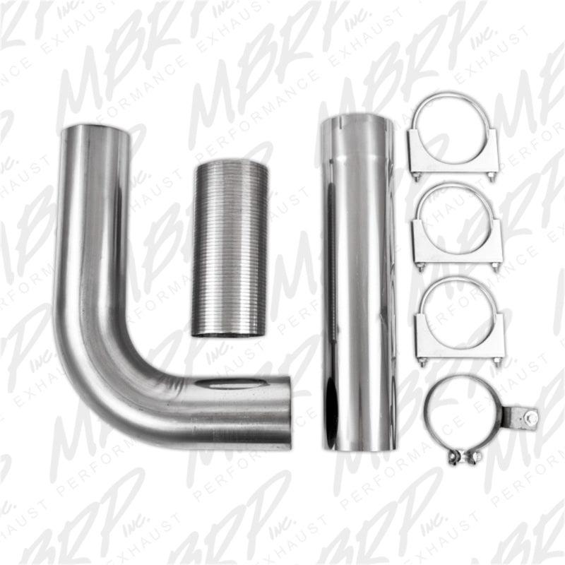 MBRP Universal Full Size Pickup Single Stack 5in Kit AL - Order Your Parts - اطلب قطعك