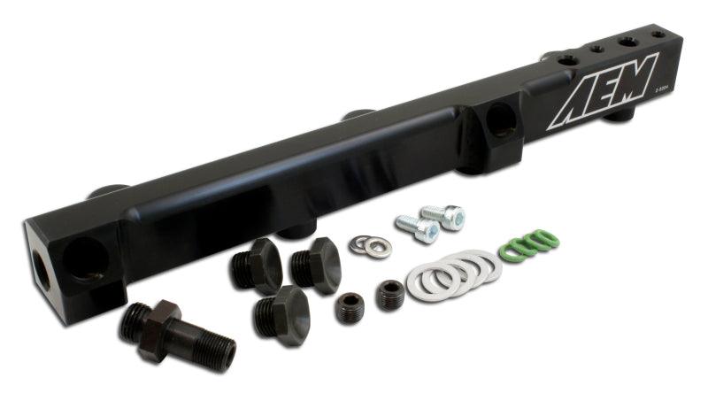 AEM 90-93 Accord DX/LX/SE/EX & 92-01 Prelude S/Si/Si VTEC Black Fuel Rail - Order Your Parts - اطلب قطعك