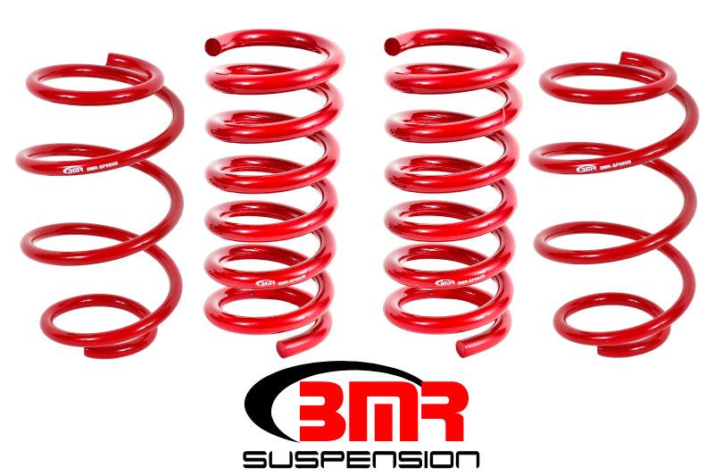 BMR 15-17 S550 Mustang Performance Version Lowering Springs (Set Of 4) - Red - Order Your Parts - اطلب قطعك