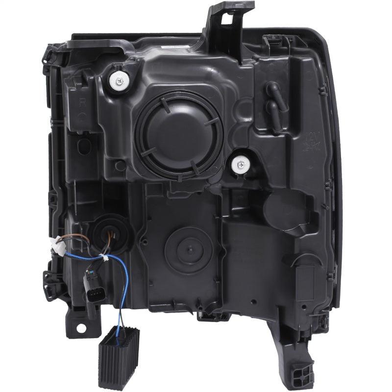 ANZO 16-17 Chevy Silverado 1500 Prjctr. Headlight Plank Styl. w/Amber (Only Work w/HID Equip. Truck) - Order Your Parts - اطلب قطعك