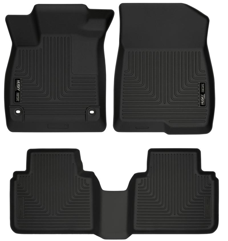 Husky Liners 2018 Honda Accord WeatherBeater Black Front & 2nd Seat Floor Liners - Order Your Parts - اطلب قطعك