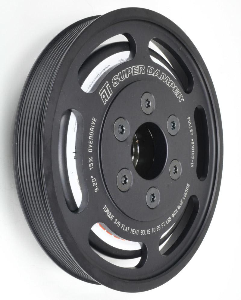 ATI Damper - 7.48in - Alum LW - 6 Grv - 2014+ Corvette LT1/LT4 - Dry Sump - 6 Bolt (Excl SC Pulley) - Order Your Parts - اطلب قطعك