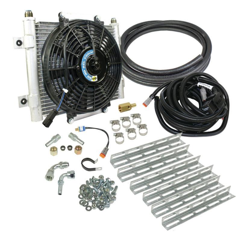 BD Diesel Xtruded Trans Oil Cooler - 1/2 inch Cooler Lines - Order Your Parts - اطلب قطعك