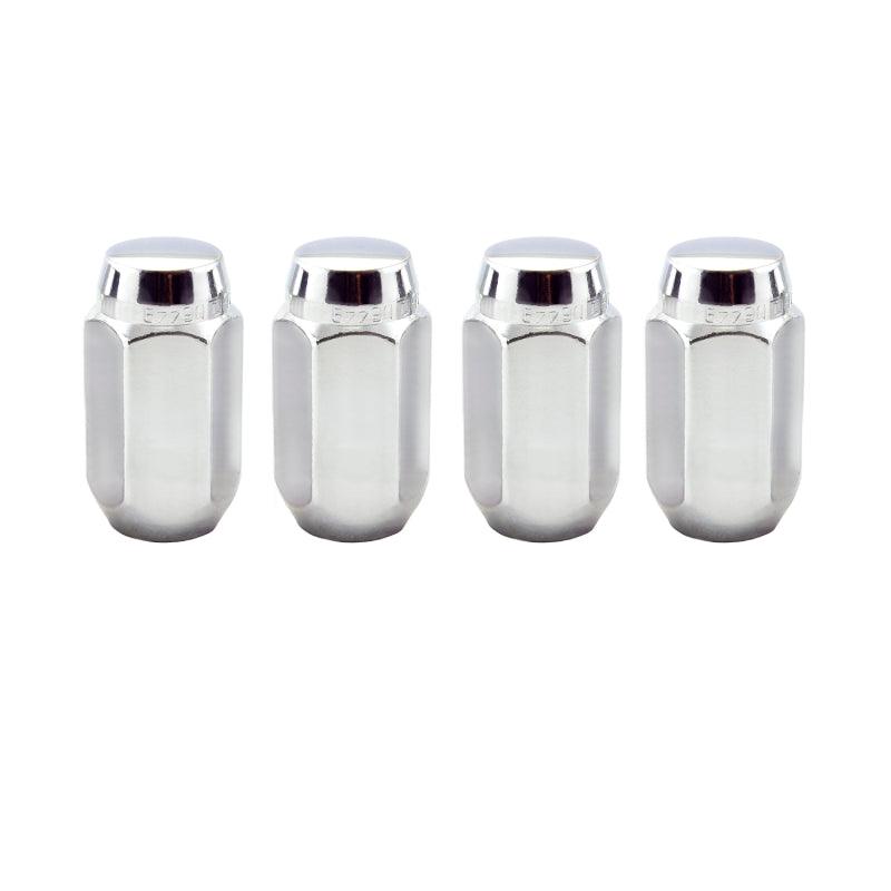 McGard Hex Lug Nut (Cone Seat) M14X1.5 / 22mm Hex / 1.635in. Length (4-Pack) - Chrome - Order Your Parts - اطلب قطعك