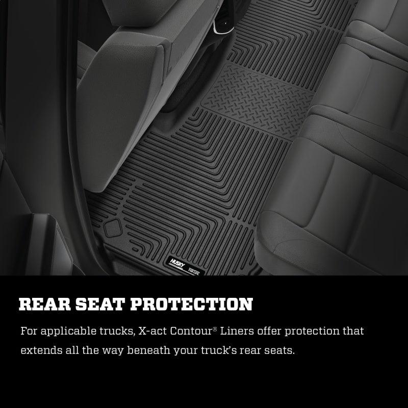 Husky Liners 09-14 Dodge Ram/Ram Quad Cab X-Act Contour Black Front Floor Liners - Order Your Parts - اطلب قطعك