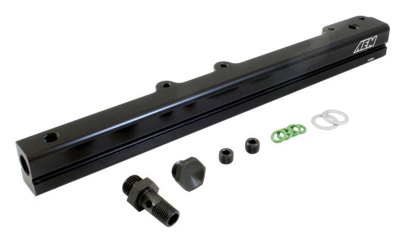 AEM 96-00 Civic CX/DX/LX/EX & 96-97 Del Sol S/Si Black Fuel Rail - Order Your Parts - اطلب قطعك