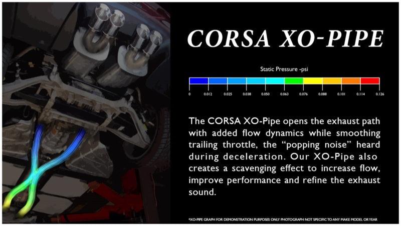 Corsa 06-11 Chevrolet Corvette C6 Z06 7.0L V8 XO Pipe Exhaust - Order Your Parts - اطلب قطعك