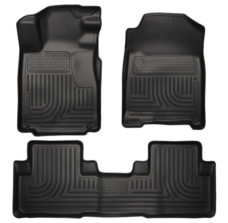 Husky Liners 10-12 Ford Mustang WeatherBeater Combo Black Floor Liners - Order Your Parts - اطلب قطعك