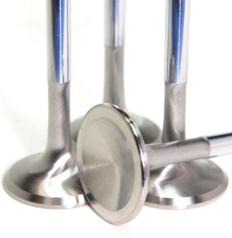 GSC P-D EJ series EJ205/EJ207/EJ257 Chrome Polished Super Alloy Exhaust Valve-32mm Head(STD) -SET 8 - Order Your Parts - اطلب قطعك