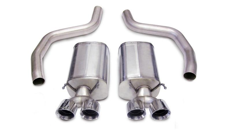 Corsa 06-13 Chevrolet Corvette C6 Z06 7.0L V8 Polished Sport Axle-Back Exhaust - Order Your Parts - اطلب قطعك