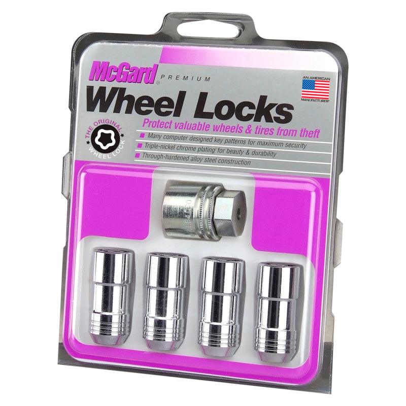 McGard Wheel Lock Nut Set - 4pk. (Cone Seat) 9/16-18 / 7/8 Hex / 1.765in. Length - Chrome - Order Your Parts - اطلب قطعك