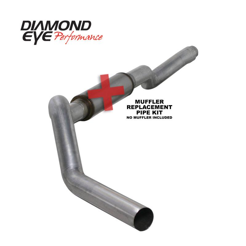 Diamond Eye KIT 5in CB MFLR RPLCMENT PIPE SGL AL: 2006-2007.5 CHEVY 6.6L 2500/3500 - Order Your Parts - اطلب قطعك
