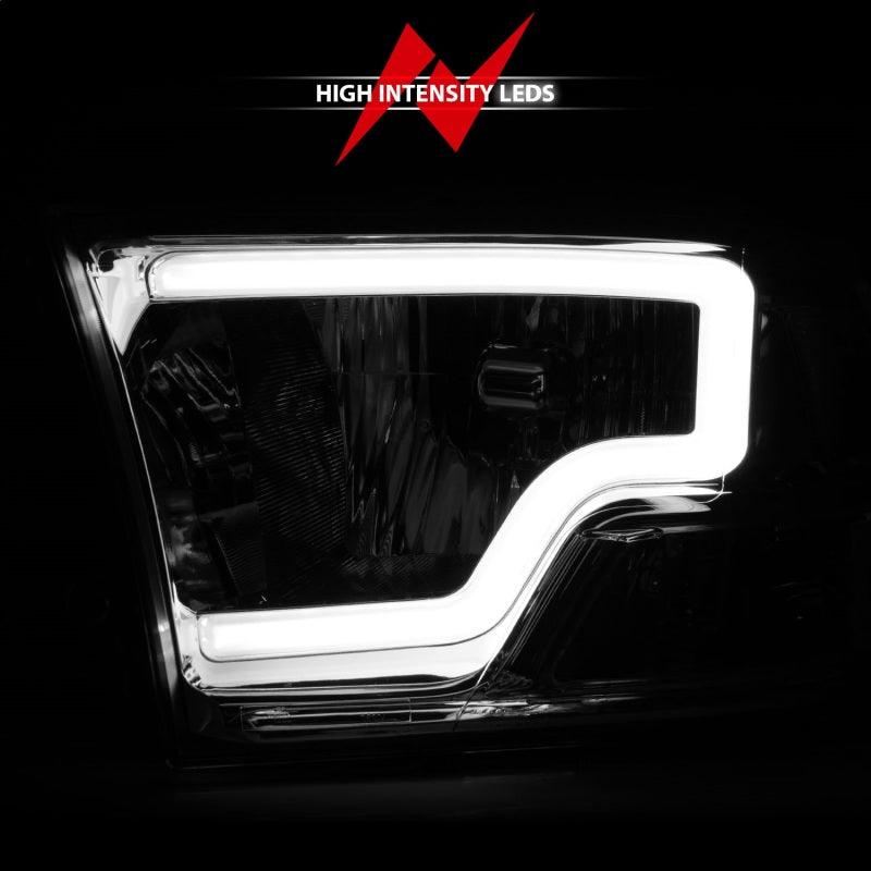 ANZO 2009-2018 Dodge Ram 1500/ 2500/ 3500 Crystal Headlights w/ Light Bar Chrome Housing - Order Your Parts - اطلب قطعك
