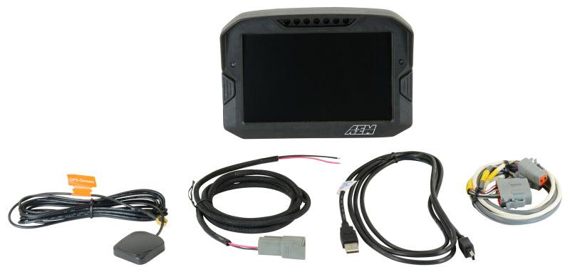 AEM CD-7 Non Logging GPS Enabled Race Dash Carbon Fiber Digital Display w/o VDM (CAN Input Only) - Order Your Parts - اطلب قطعك