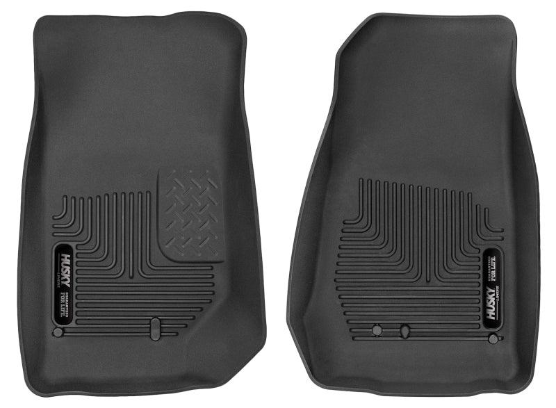 Husky Liners 2007-2014 Jeep Wrangler (2Dr/4Dr Unlimited) X-Act Contour Black Front Floor Liners - Order Your Parts - اطلب قطعك